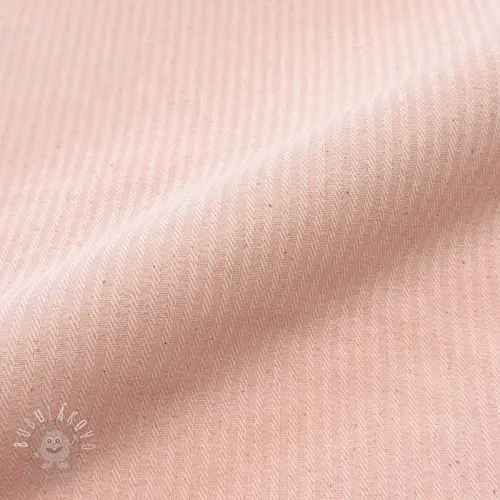 Dekoračná látka DOBBY Colored stripe light pink
