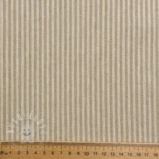 Dekoračná látka DOBBY Colored stripe sand