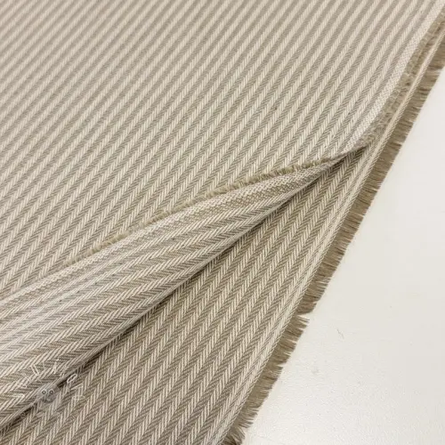 Dekoračná látka DOBBY Colored stripe sand