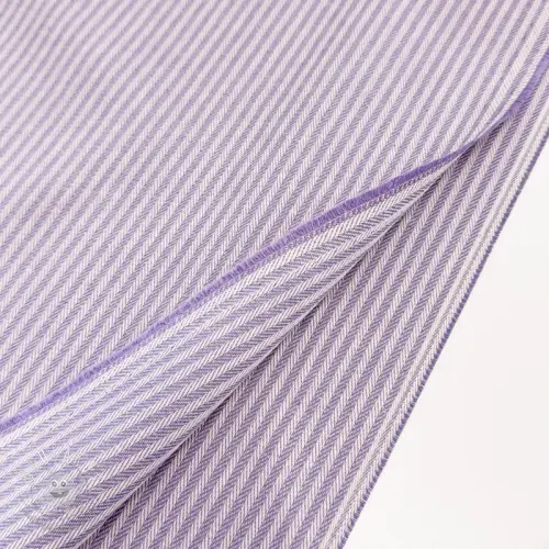 Dekoračná látka DOBBY Colored stripe lavender