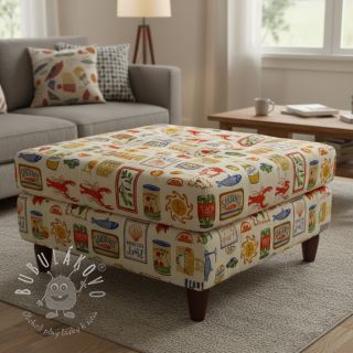 Dekoračná látka Mediterranean Vibe digital print