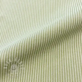 Dekoračná látka DOBBY Colored stripe light green