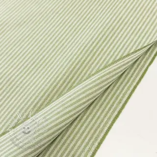 Dekoračná látka DOBBY Colored stripe light green