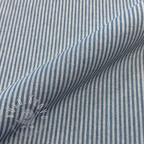 Dekoračná látka DOBBY Colored stripe blue