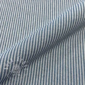 Dekoračná látka DOBBY Colored stripe blue