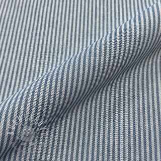 Dekoračná látka DOBBY Colored stripe blue