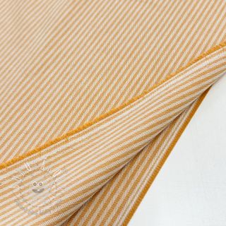 Dekoračná látka DOBBY Colored stripe ochre