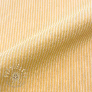 Dekoračná látka DOBBY Colored stripe warm yellow