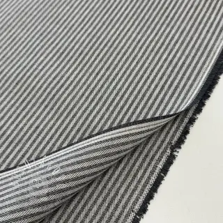 Dekoračná látka DOBBY Colored stripe graphite
