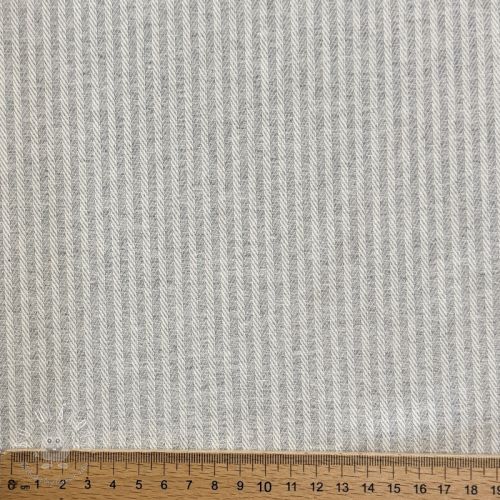 Dekoračná látka DOBBY Colored stripe light grey