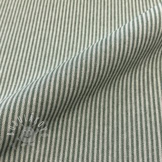 Dekoračná látka DOBBY Colored stripe bottle green