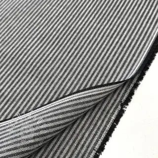 Dekoračná látka DOBBY Colored stripe black