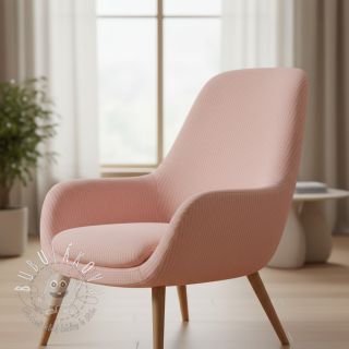 Dekoračná látka DOBBY Colored stripe light pink