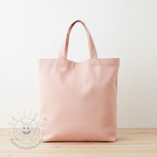 Dekoračná látka DOBBY Colored stripe light pink