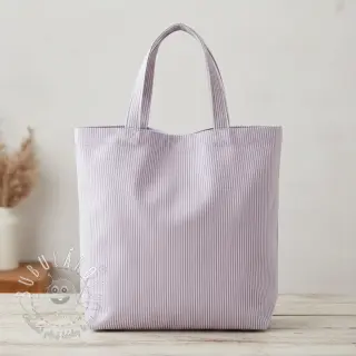 Dekoračná látka DOBBY Colored stripe lavender