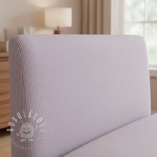 Dekoračná látka DOBBY Colored stripe lavender