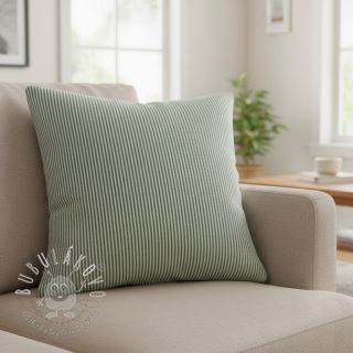 Dekoračná látka DOBBY Colored stripe bottle green