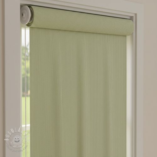 Dekoračná látka DOBBY Colored stripe light green