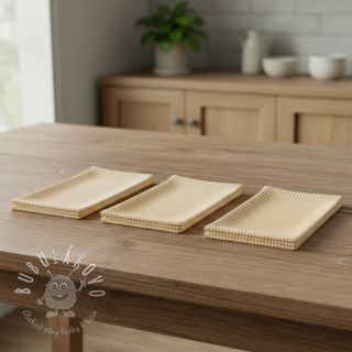 Dekoračná látka DOBBY Colored stripe ochre