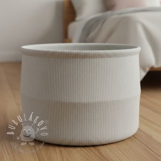 Dekoračná látka DOBBY Colored stripe light grey