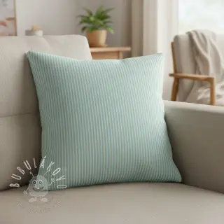 Dekoračná látka DOBBY Colored stripe mint