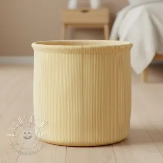 Dekoračná látka DOBBY Colored stripe pastel yellow