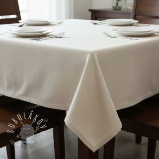 Dekoračná látka DOBBY Colored stripe naturel