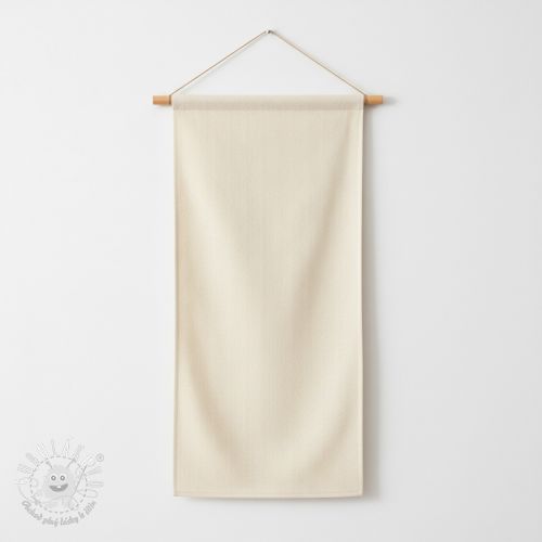 Dekoračná látka DOBBY Colored stripe naturel