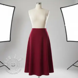Prací kord dark cerise