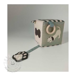 Bavlnená látka Dog PANEL digital print