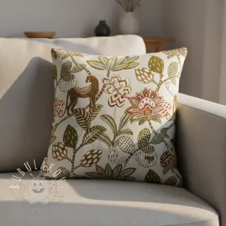 Dekoračná látka jacquard Soliman allover blanc