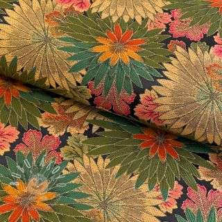 Dekoračná látka jacquard Matcha allover kaki