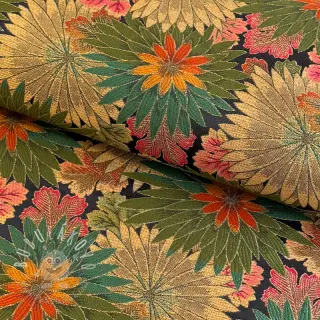 Dekoračná látka jacquard Matcha allover kaki