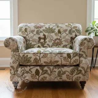 Dekoračná látka jacquard Soliman allover blanc