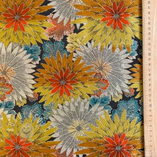 Dekoračná látka jacquard Matcha allover peanut