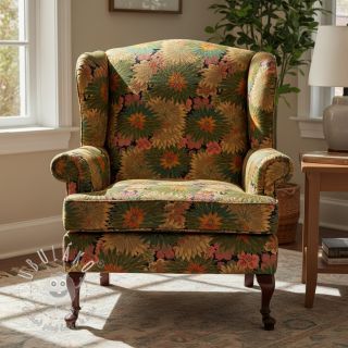 Dekoračná látka jacquard Matcha allover kaki