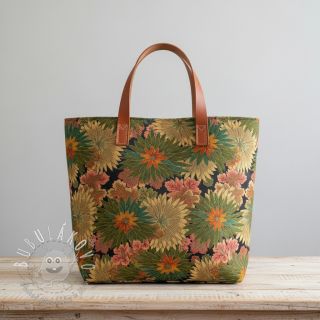 Dekoračná látka jacquard Matcha allover kaki