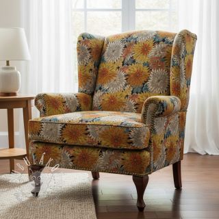 Dekoračná látka jacquard Matcha allover peanut