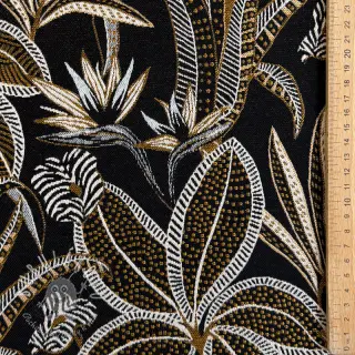 Dekoračná látka jacquard Moranto allover noir