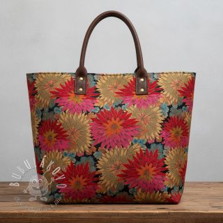 Dekoračná látka jacquard Matcha allover rouge