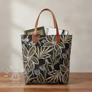 Dekoračná látka jacquard Moranto allover noir