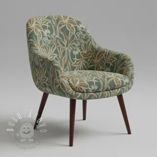 Dekoračná látka jacquard Moranto allover kaki