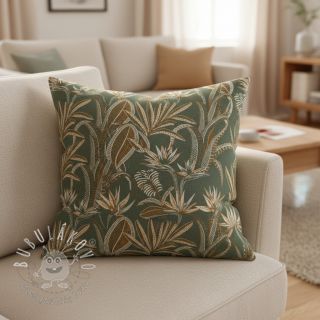 Dekoračná látka jacquard Moranto allover kaki