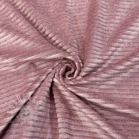 Zamat VELVET LUREX Stripe pink
