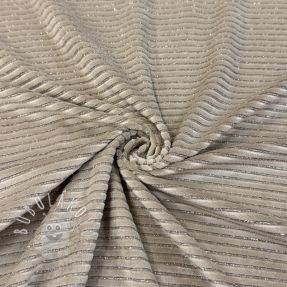 Zamat VELVET LUREX Stripe beige