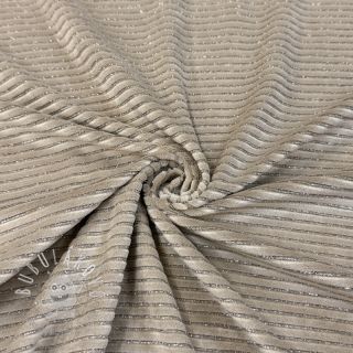 Zamat VELVET LUREX Stripe beige