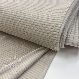 Zamat VELVET LUREX Stripe beige