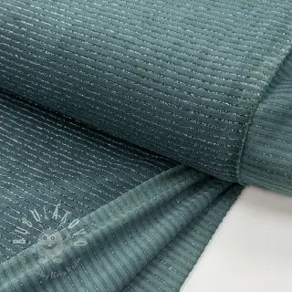 Zamat VELVET LUREX Stripe forest green