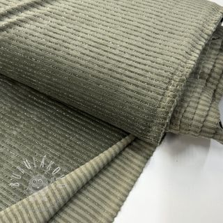 Zamat VELVET LUREX Stripe camo green