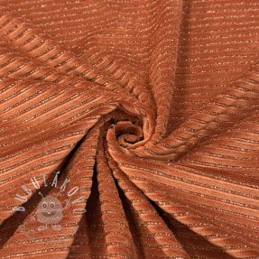Zamat VELVET LUREX Stripe brick